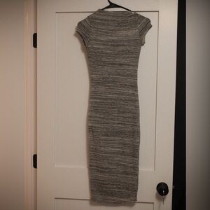 Love Nation Charcoal Midi Dress